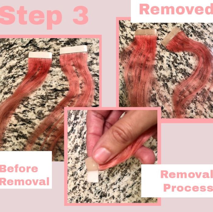 Diy tape in hair extensions