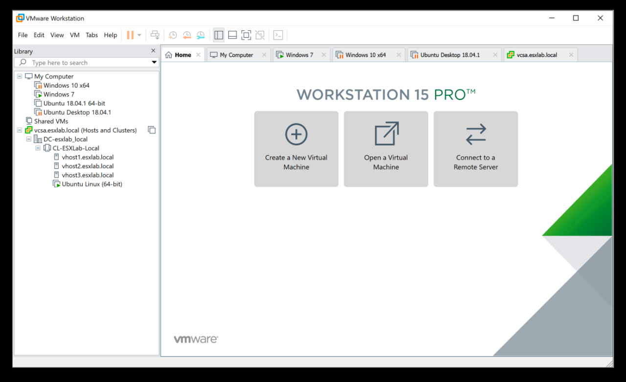 Vmware workstation 16