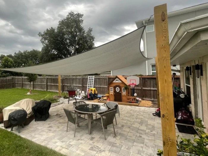 Diy shade structure